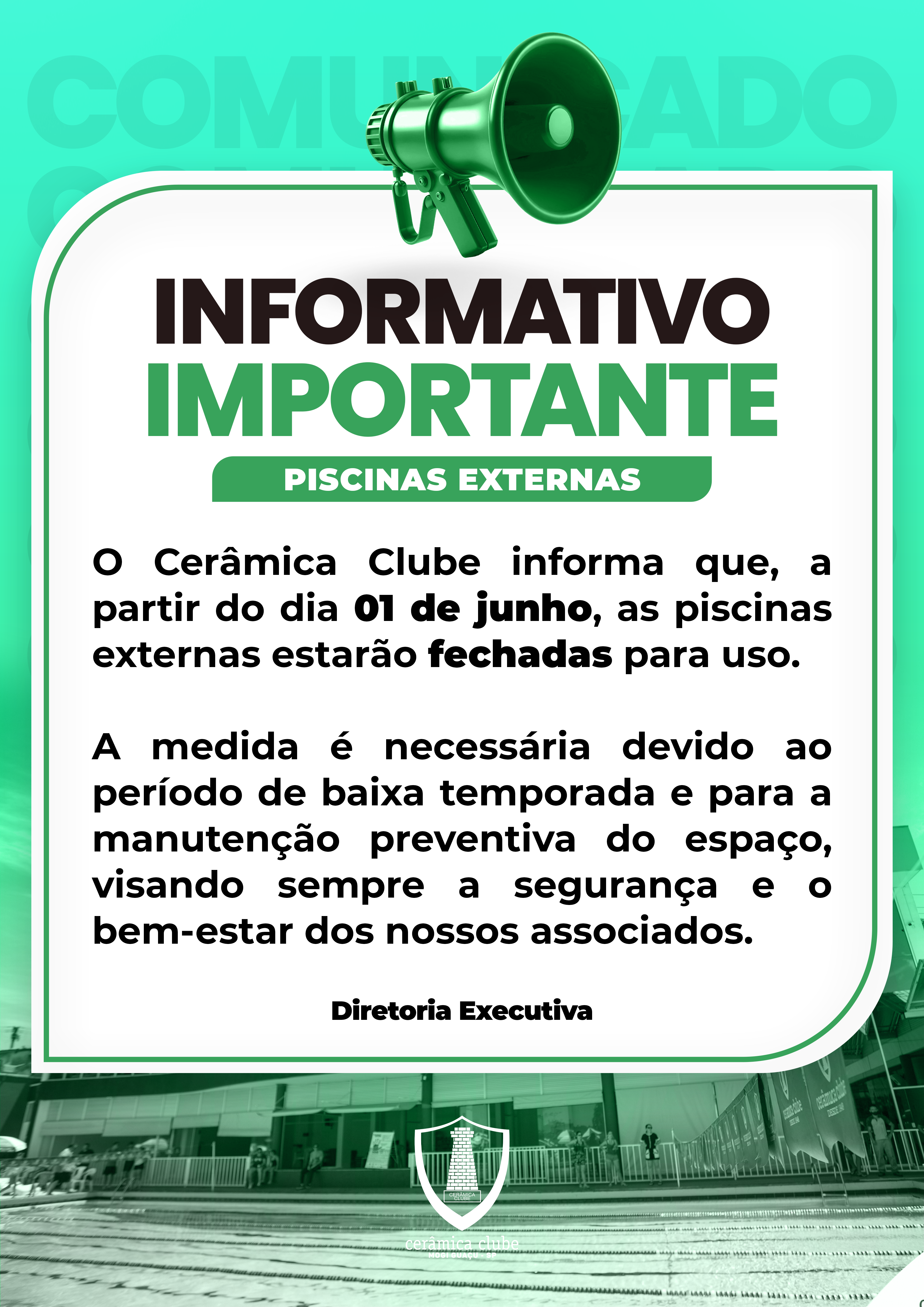 Informativo Piscinas Externas